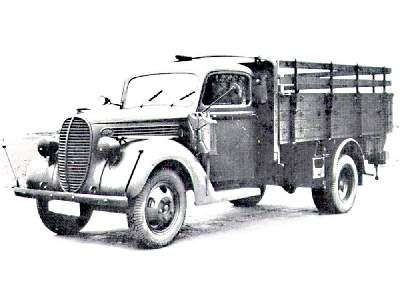 Ford G917T 3t - niemiecka ciężarówka - zdjęcie 25