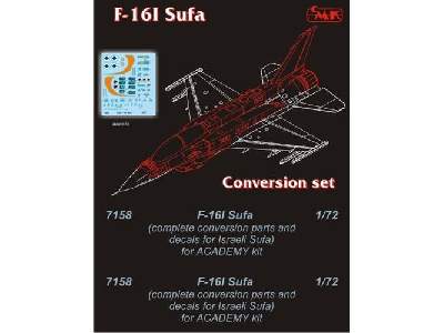 F-16D SUFA - conversion set for Academy - zdjęcie 1