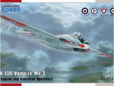 DH.100 Vampire Mk.3 "European and American Operators" - zdjęcie 1