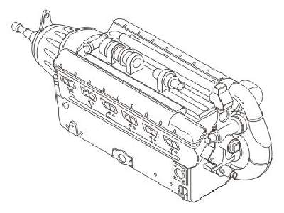 Daimler Benz DB 603 - German WW II aircraft engine - zdjęcie 1