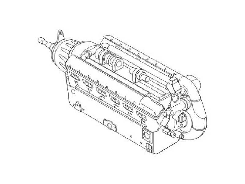 Daimler Benz DB 603 - German WW II aircraft engine - zdjęcie 1 Daimler Benz DB 603 - German WW II aircraft engine - zdjęcie 1