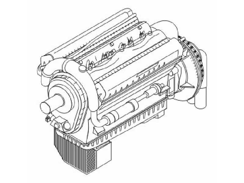 Rolls Royce Merlin XX - British aircraft engine WW II - zdjęcie 1