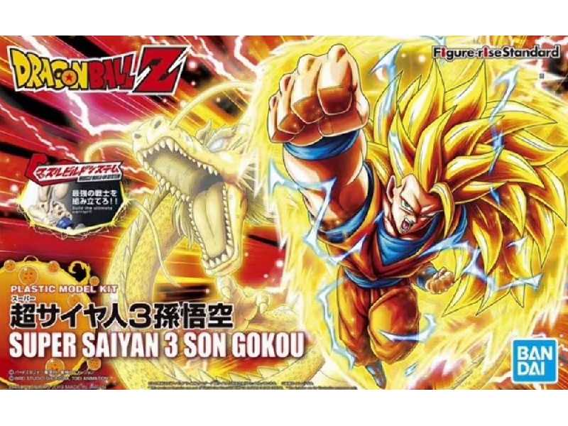 Figure Rise Dbz Super Saiyan 3 Son Goku - zdjęcie 1