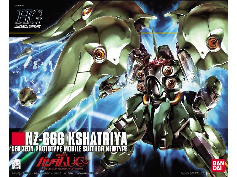 Nz-666 Kshatriya (Gundam 83202) - zdjęcie 1 Nz-666 Kshatriya (Gundam 83202) - zdjęcie 1