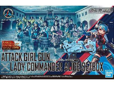 Attack Girl Gun - Lady Commander Alice Set Box - zdjęcie 1