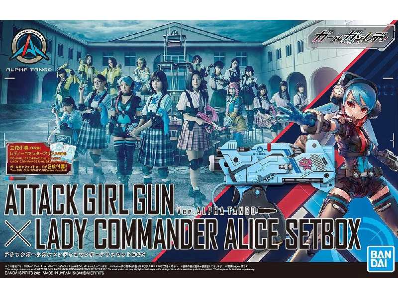 Attack Girl Gun - Lady Commander Alice Set Box - zdjęcie 1