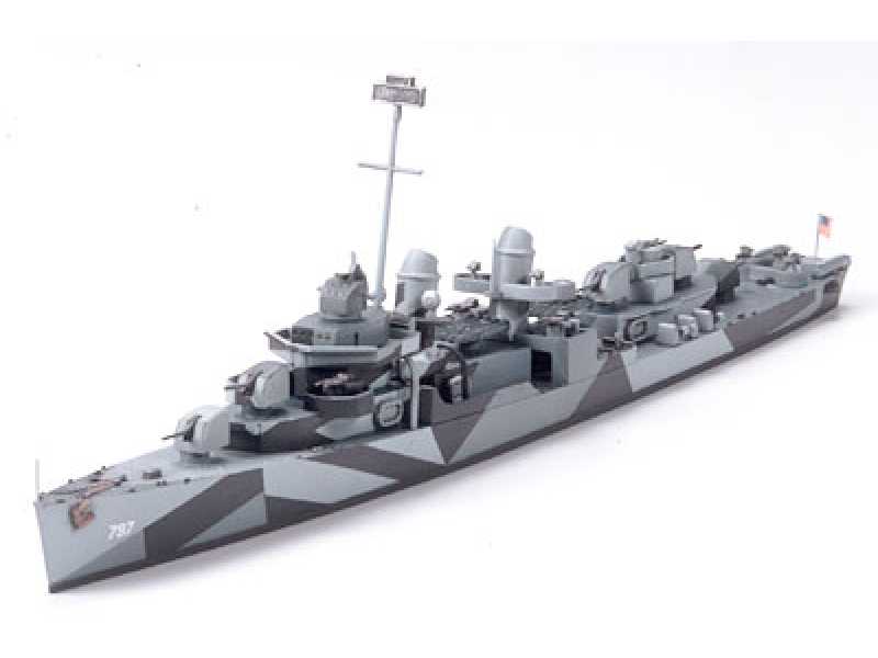 U.S. Navy Fletcher Class Destroyer DD-797 Cushing - zdjęcie 1 U.S. Navy Fletcher Class Destroyer DD-797 Cushing - zdjęcie 1