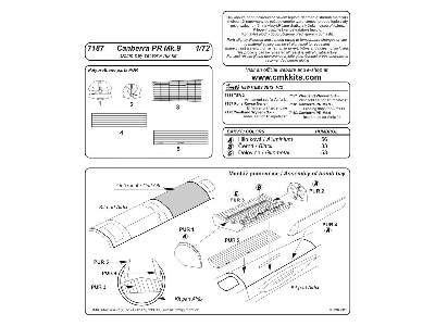 Canberra PR Mk.9   Bomb bay 1/72 for Airfix kit - zdjęcie 2