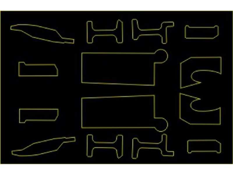 F-16a/B/C/D Strengthening Plates - Vinyl - zdjęcie 1 F-16a/B/C/D Strengthening Plates - Vinyl - zdjęcie 1
