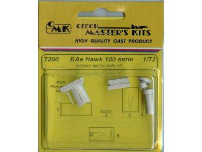 BAe Hawk 100 serie  Exterior set 1/72 for Airfix kit - zdjęcie 2
