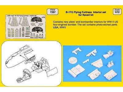 B-17G Interior set (Revell) - zdjęcie 1