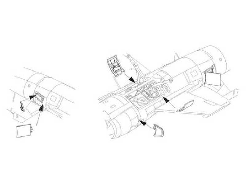 F-104G Starfighter Exterior set 1/72 for Revell - zdjęcie 1 F-104G Starfighter Exterior set 1/72 for Revell - zdjęcie 1