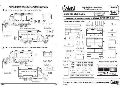 GMC 353 Clubmobile - conversion set for Tamiya - zdjęcie 3