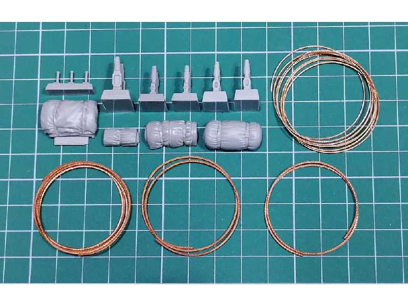 M88 Arv (Winch, Crane, Towing Cables) For Afv Model - zdjęcie 1