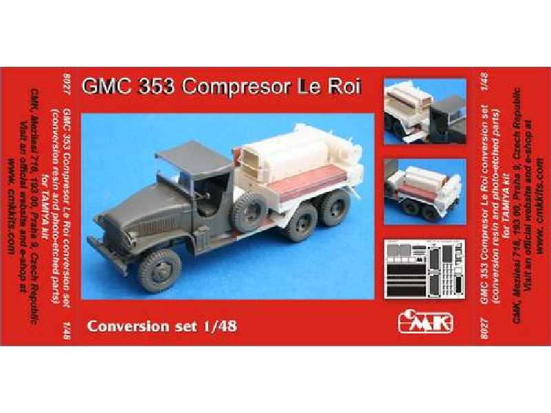 GMC 353 Compresor Le Roi - conversion set for Tamiya - zdjęcie 1