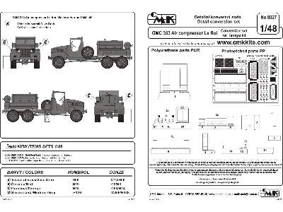 GMC 353 Compresor Le Roi - conversion set for Tamiya - zdjęcie 3