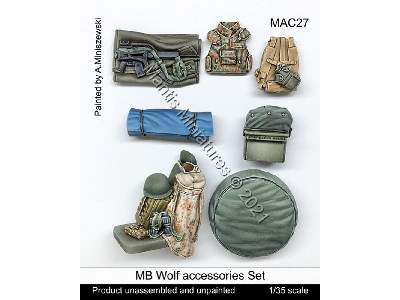 Mb Wolf Accesories Set (For Revell) - zdjęcie 1