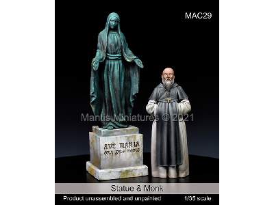 Statue & Monk - zdjęcie 1