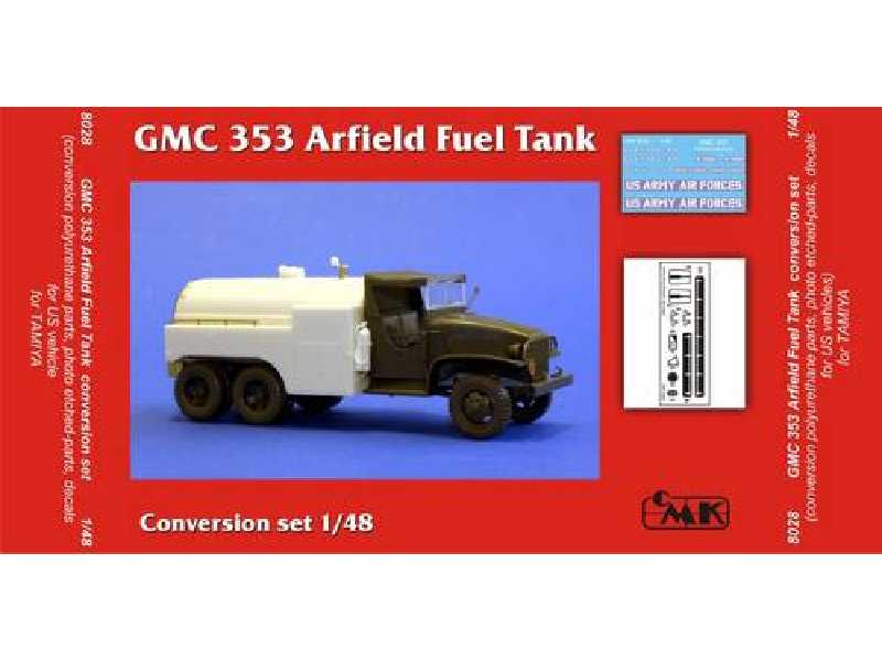 GMC 353 Airfield fuel tank - conversion set for Tamiya - zdjęcie 1 GMC 353 Airfield fuel tank - conversion set for Tamiya - zdjęcie 1