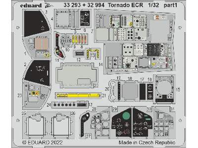 Tornado ECR interior 1/32 - Italeri - zdjęcie 1
