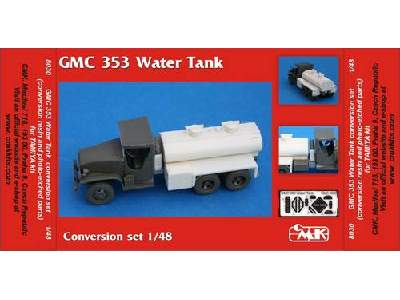 GMC 353 Water tank - conversion set for Tamiya - zdjęcie 1