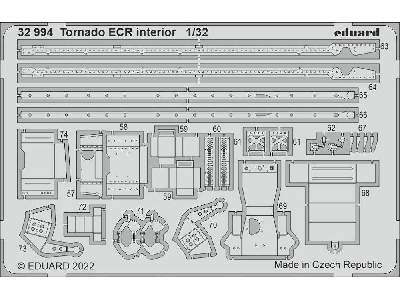 Tornado ECR interior 1/32 - Italeri - zdjęcie 3