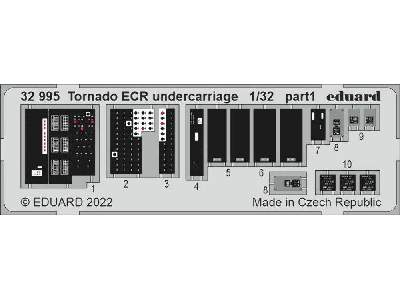 Tornado ECR undercarriage 1/32 - Italeri - zdjęcie 1