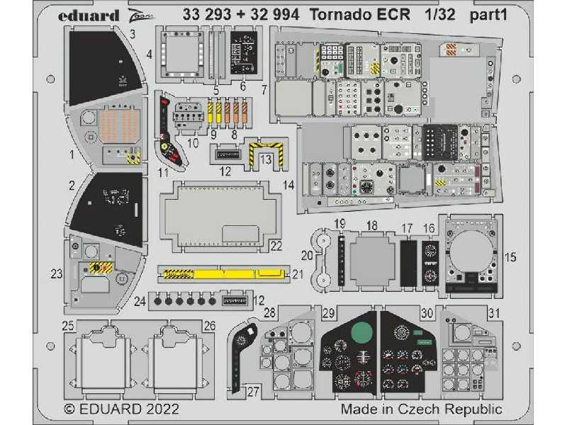 Tornado ECR 1/32 - Italeri - zdjęcie 1 Tornado ECR 1/32 - Italeri - zdjęcie 1