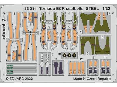 Tornado ECR seatbelts STEEL 1/32 - Italeri - zdjęcie 1