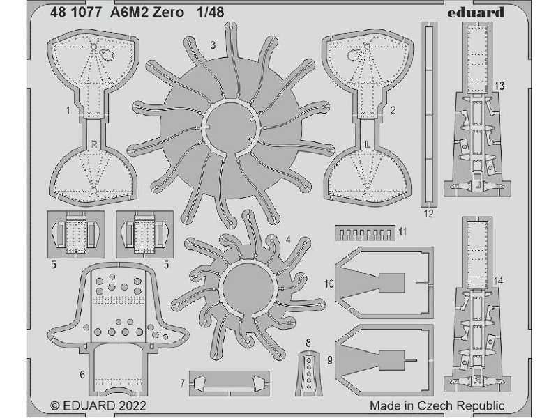 A6M2 Zero 1/48 - Eduard - zdjęcie 1 A6M2 Zero 1/48 - Eduard - zdjęcie 1
