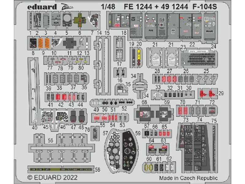 F-104S 1/48 - Kinetic - zdjęcie 1