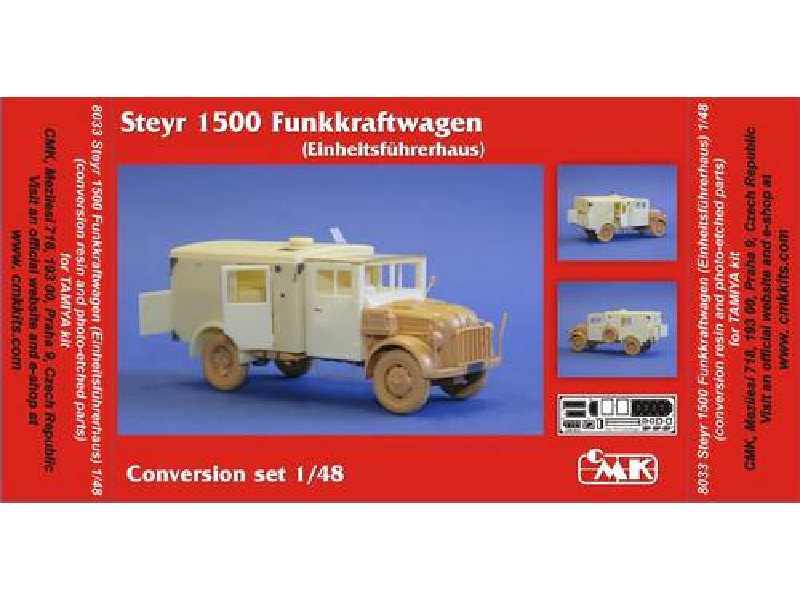 Steyr 1500 Funkkraftwagen (Einheitsfuhrerhaus) - conversion set - zdjęcie 1 Steyr 1500 Funkkraftwagen (Einheitsfuhrerhaus) - conversion set - zdjęcie 1