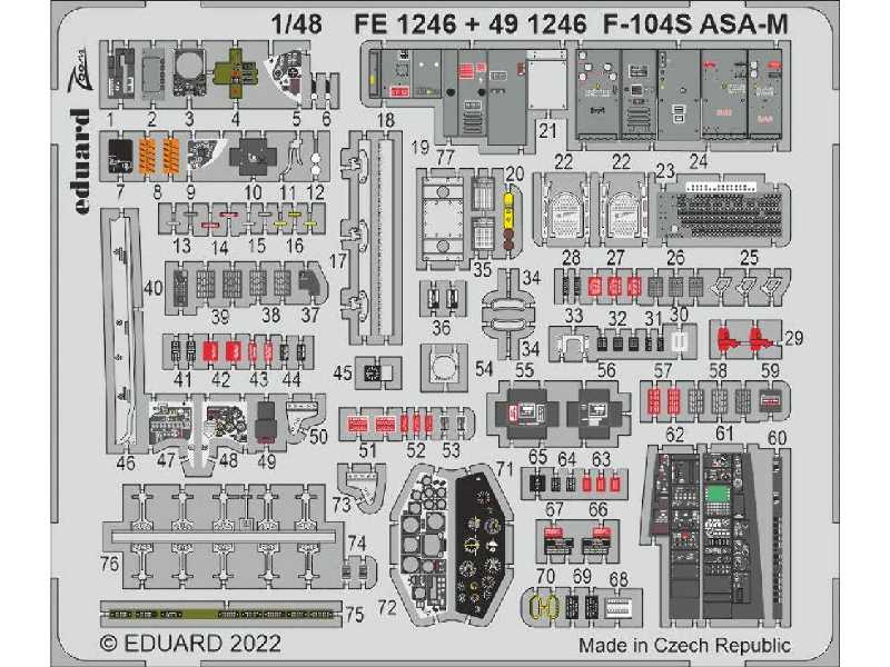 F-104S ASA-M 1/48 - zdjęcie 1 F-104S ASA-M 1/48 - zdjęcie 1