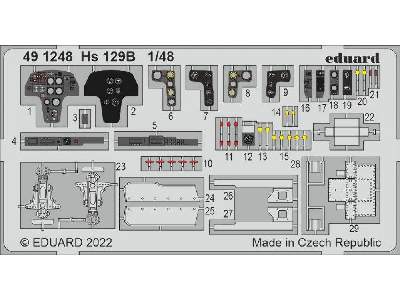 Hs 129B 1/48 - Hobby 2000 - zdjęcie 1