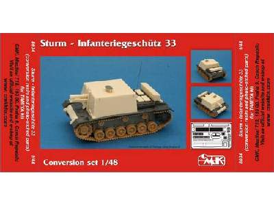 Sturm - Infanteriegeschutz 33 - conversion set for Tamiya - zdjęcie 1