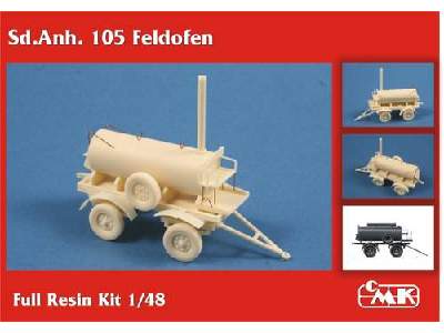 Sd.Anh. 105 Feldofen/German Field Bakery - Full resine kit - zdjęcie 1