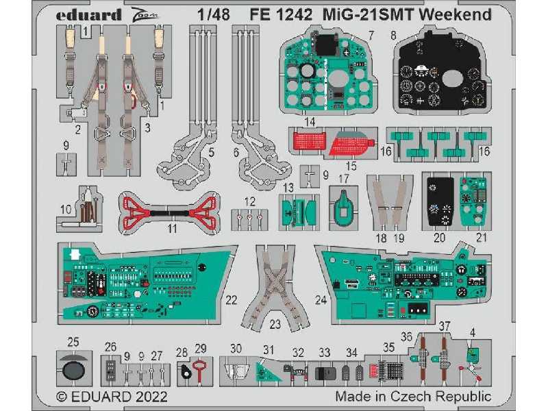 MiG-21SMT Weekend 1/48 - zdjęcie 1 MiG-21SMT Weekend 1/48 - zdjęcie 1