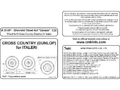 Chevrolet 15cwt 4x2 Canada - wheels 9x16 Cross Country (Dunlop)  - zdjęcie 2