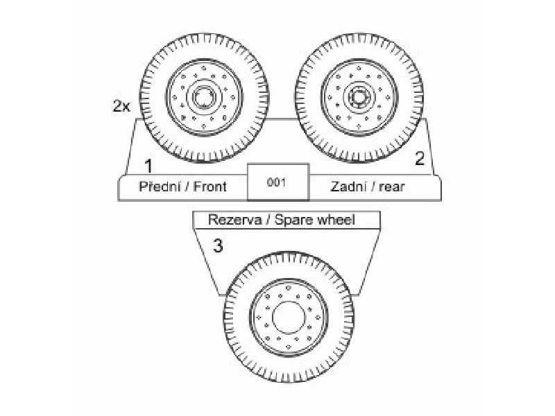 15cwt 4x2 Canada - wheels 9x16  General Purpose (Dunlop) for ITA - zdjęcie 1