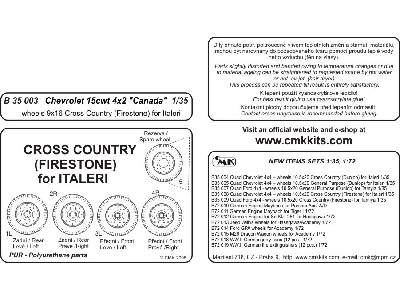 Chevrolet 15cwt 4x2 Canada - wheels 9x16 Cross Country (Fireston - zdjęcie 2