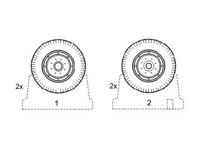 Quad Chevrolet 4x4 - wheels 10.5x20 General Purpose (Dunlop) for - zdjęcie 1