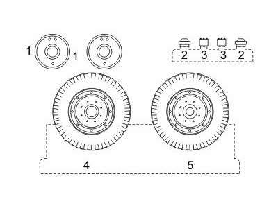 Quad Ford 4x4 - wheels 10.5x20 General Purpose (Dunlop) for Tami - zdjęcie 1