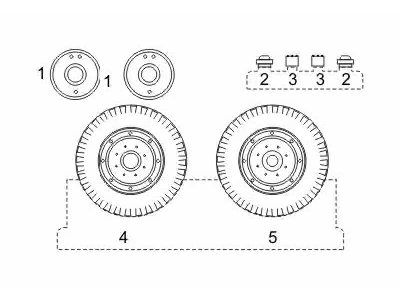 Quad Ford 4x4 - wheels 10.5x20 General Purpose (Dunlop) for Tami - zdjęcie 1