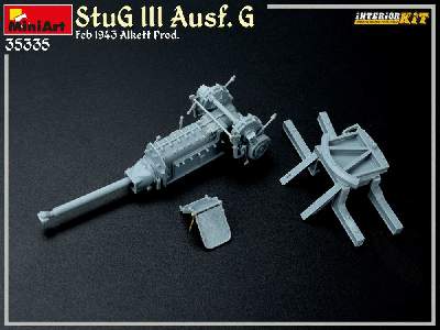 Stug Iii Ausf. G  Feb 1943 Alkett Prod. Interior Kit - zdjęcie 56