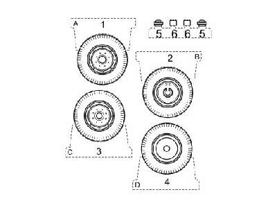 Quad Chevrolet 4x4 - wheels 10.5x20 Cross Country (Firestone) fo - zdjęcie 1