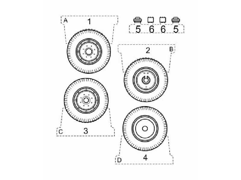 Quad Chevrolet 4x4 - wheels 10.5x20 Cross Country (Firestone) fo - zdjęcie 1