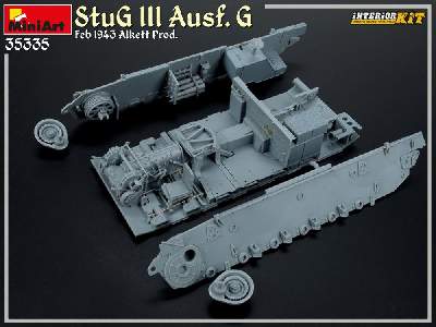 Stug Iii Ausf. G  Feb 1943 Alkett Prod. Interior Kit - zdjęcie 63