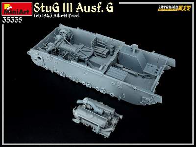 Stug Iii Ausf. G  Feb 1943 Alkett Prod. Interior Kit - zdjęcie 71