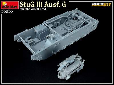 Stug Iii Ausf. G  Feb 1943 Alkett Prod. Interior Kit - zdjęcie 72