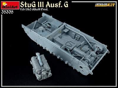 Stug Iii Ausf. G  Feb 1943 Alkett Prod. Interior Kit - zdjęcie 73